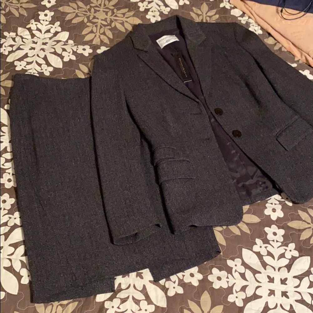 RARE NWT Donna Karan Vintage Runway Signature Suit